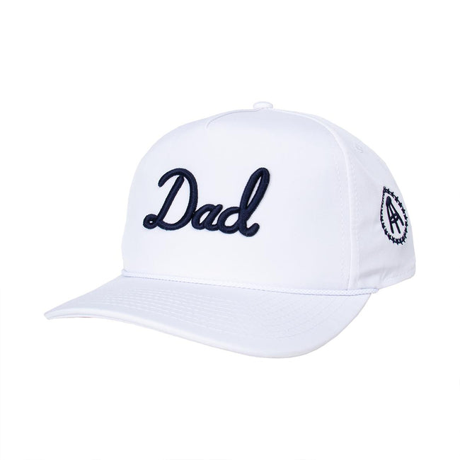 Dad Imperial Rope Hat-Hats-Bussin With The Boys-White/White-One Size-Barstool Sports