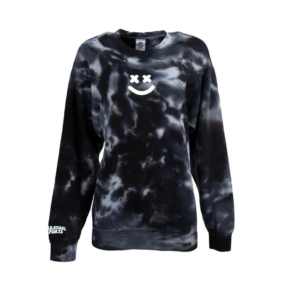 Spiraling Tie Dye Crewneck-Crewnecks-PlanBri Uncut-Barstool Sports